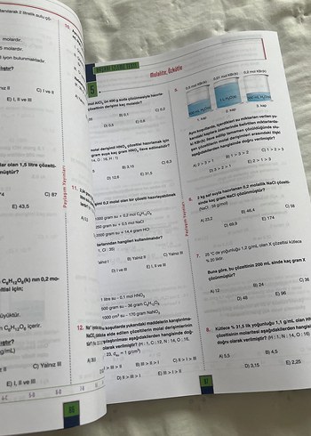  AYT Kimya Soru Bankası Paylaşım Yayınları