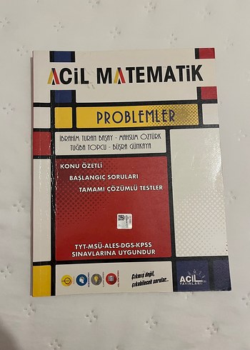 Acil Matematik Problemler - Konu Özetli Soru Kitabı
