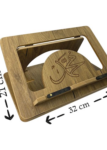 Ahşap Masaüstü Rahle - Görsel 2