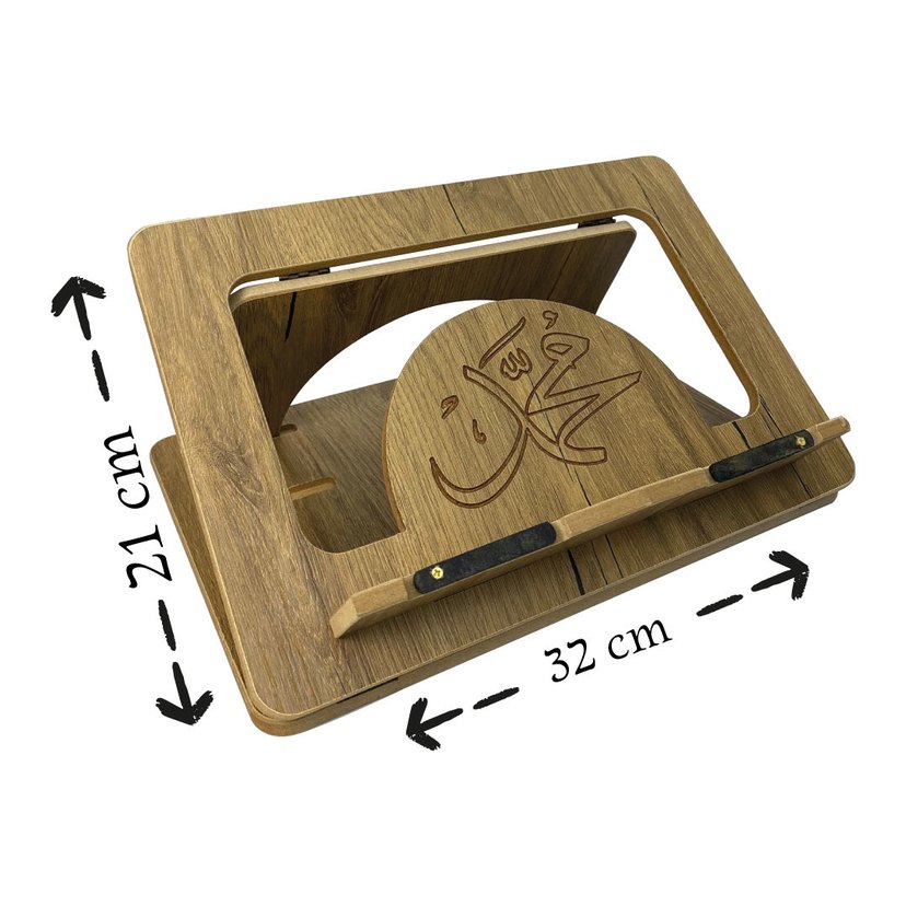 Ahşap Masaüstü Rahle - Görsel 2