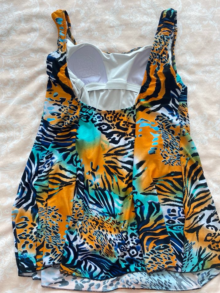 Renkli Bohem Desenli Uzun Kollu Mayo - Görsel 3