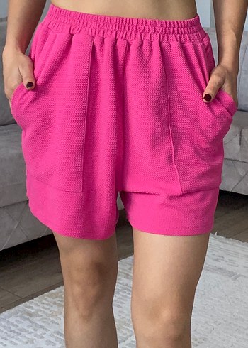 Pembe Mini  Şort - Görsel 4