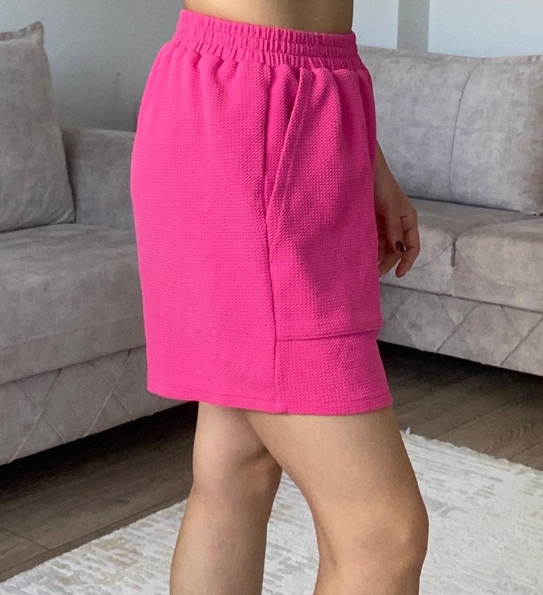 Pembe Mini  Şort - Görsel 2