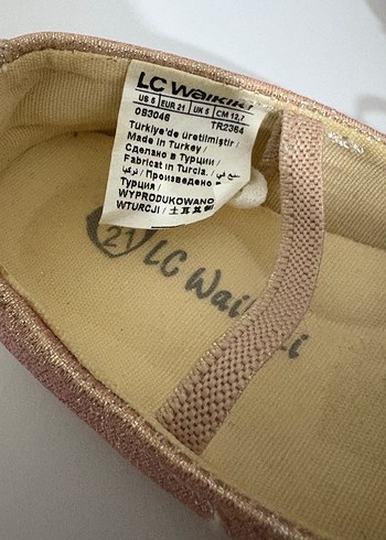 Parlak Pembe Kız Çocuk Babet Ayakkabı - Görsel 5