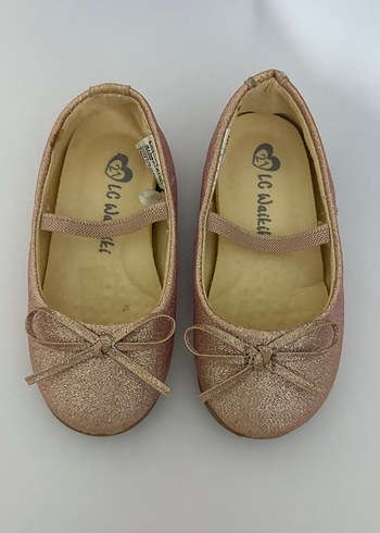 Parlak Pembe Kız Çocuk Babet Ayakkabı - Görsel 2