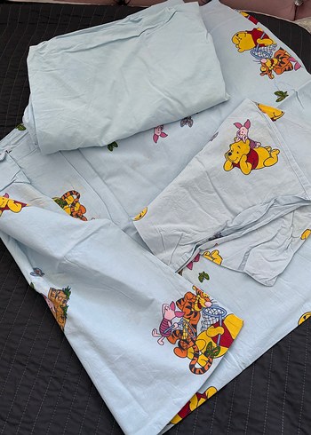 Mavi Baskılı Çocuk Nevresim Takımı - Görsel 2