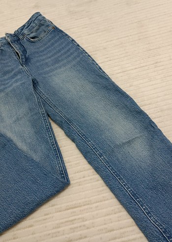 Kadın Mavi Normal Boy mom jean - Görsel 3