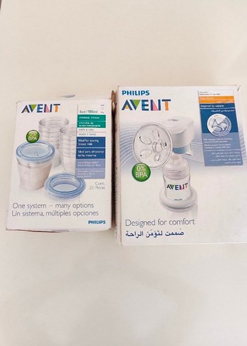 Philips Avent Göğüs Pompası ve Saklama Kapları