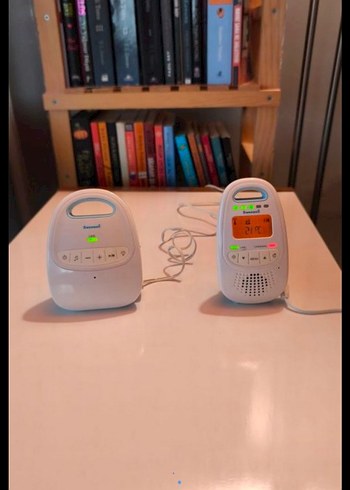 Beyaz Bebek Monitörü ve Kamera