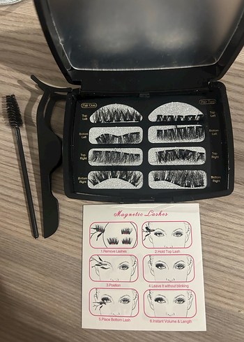 Magnetik Takma Kirpikler - Görsel 4