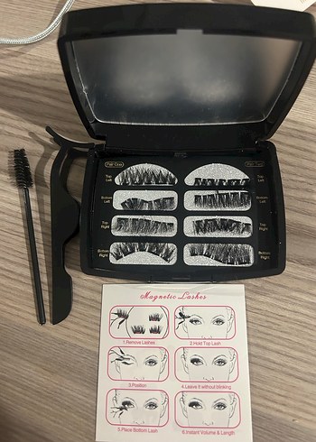 Magnetik Takma Kirpikler - Görsel 2