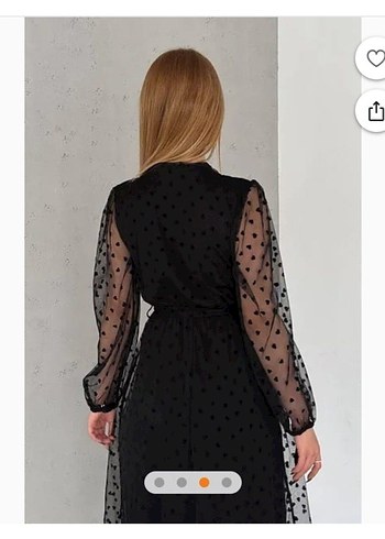 40 Beden siyah Renk Elbise