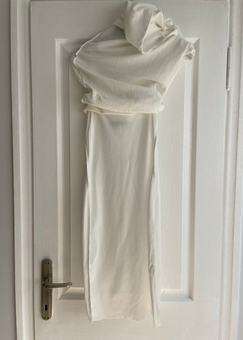 Diğer Eyyo Atelier Beyaz Uzun Elbise