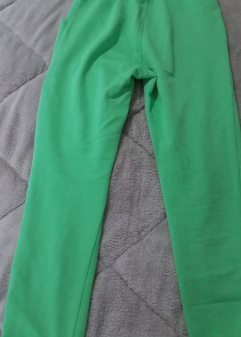 Yeşil Kadın Fermuarlı Eşofman Altı - Görsel 3