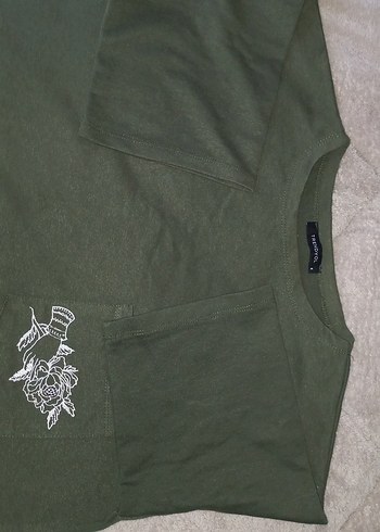 Siyah Uzun Kesim Hamile Tişörtü - Görsel 3