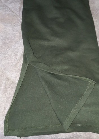 Siyah Uzun Kesim Hamile Tişörtü - Görsel 4