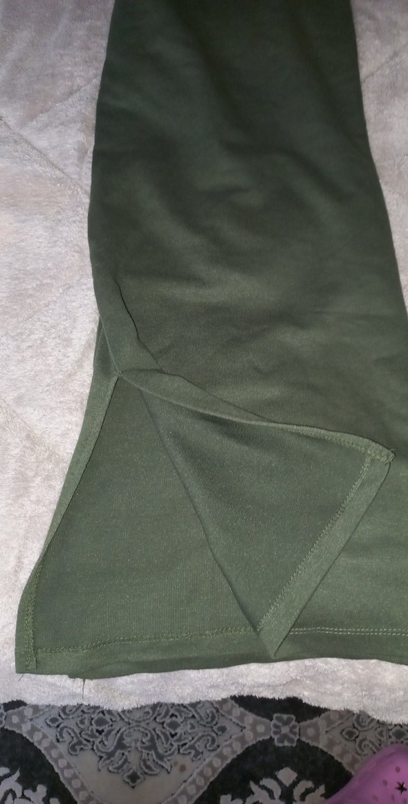 Siyah Uzun Kesim Hamile Tişörtü - Görsel 4