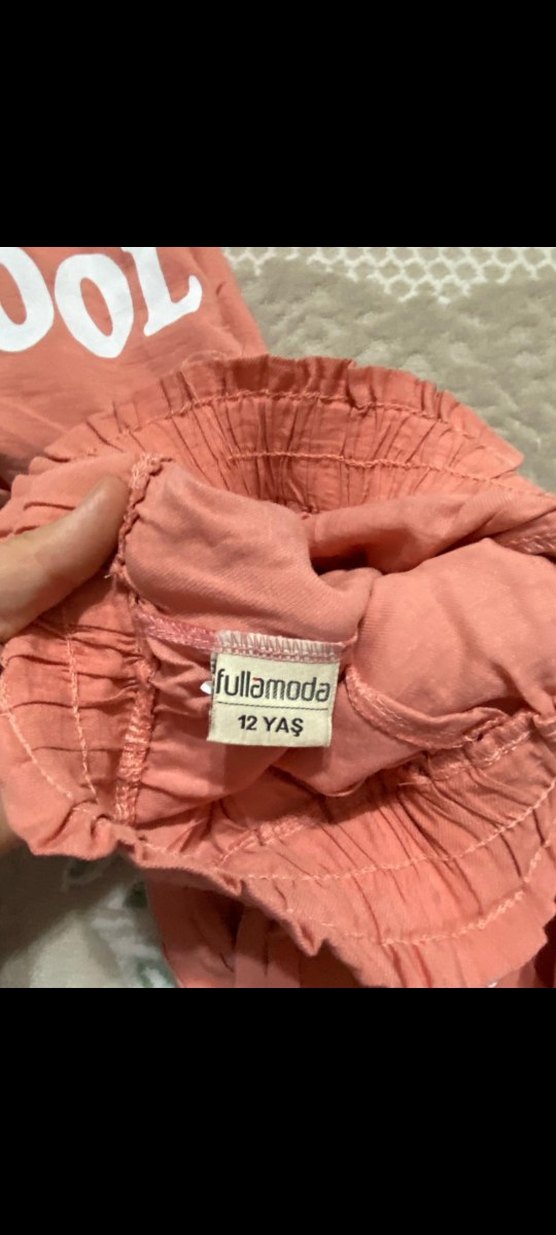 Kız Çocuk Kapüşonlu Fermuarlı Pembe Eşofman Takımı - Görsel 3