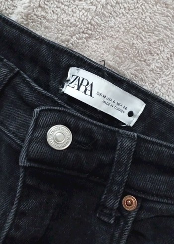 Kadın Siyah Normal Paça Kot Pantolon - Görsel 3