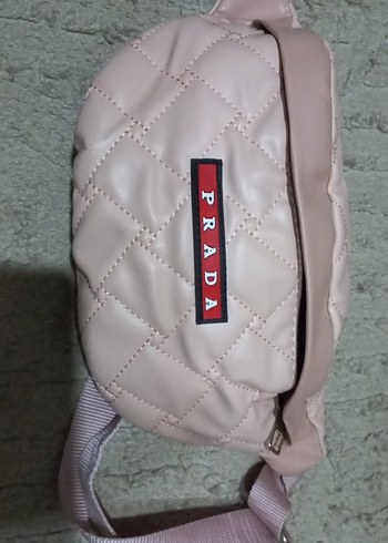 Pudra Pembesi Kapitoneli Kemerli Kadın Çantası - Görsel 4