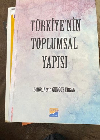 Türkiye'nin Toplumsal Yapısı Kitabı