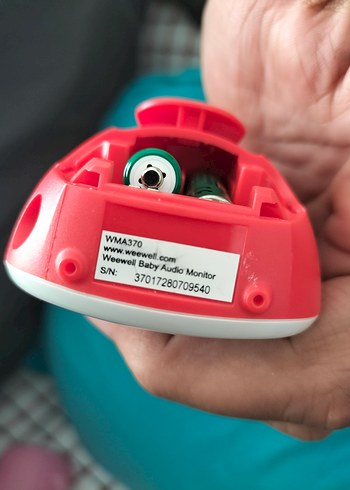 Weewell Renkli Bebek Ses Monitörü - Görsel 2