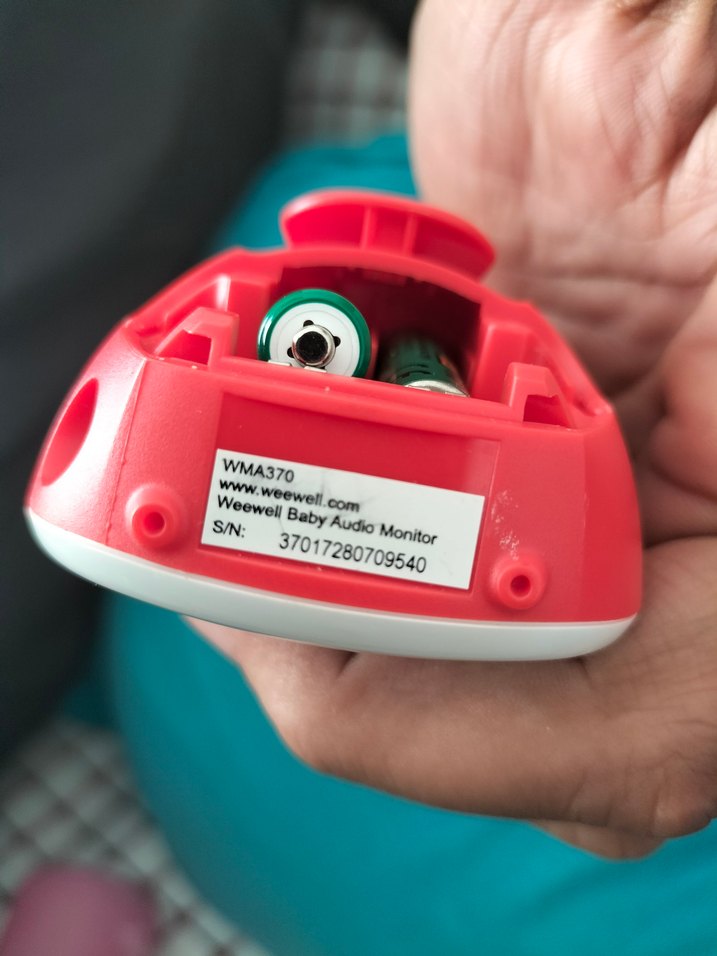 Weewell Renkli Bebek Ses Monitörü - Görsel 2