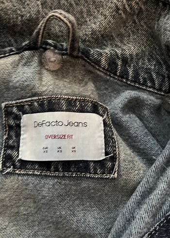 Gri denim ceket erkek - Görsel 2