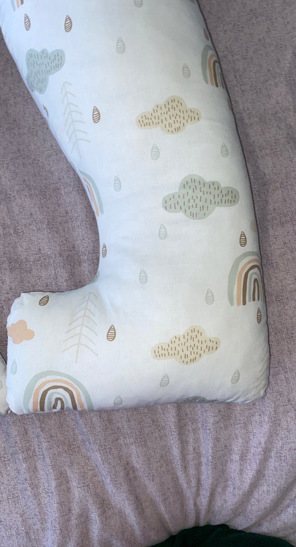 Bej Desenli Hamile ve Emzirme Yastığı - Görsel 3