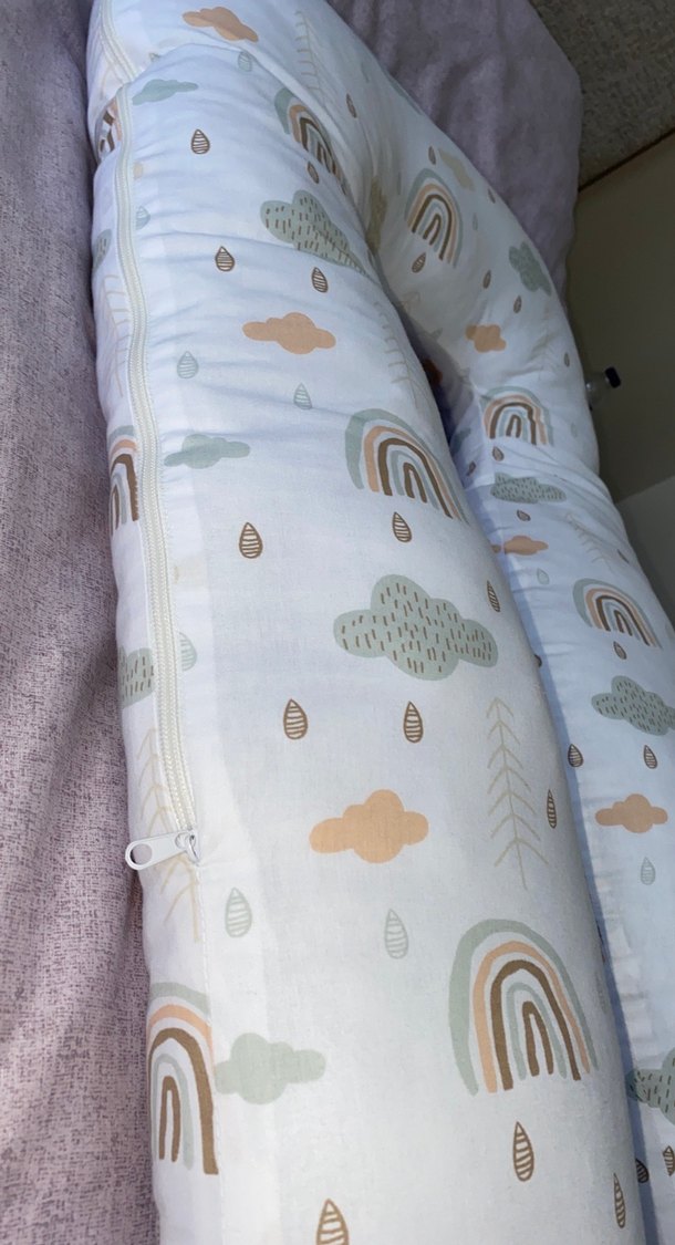 Bej Desenli Hamile ve Emzirme Yastığı - Görsel 4