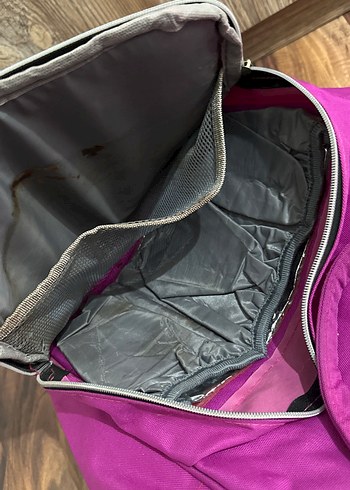 Mor Bebek Çantası, Çok Renkli, Desensiz - Görsel 7