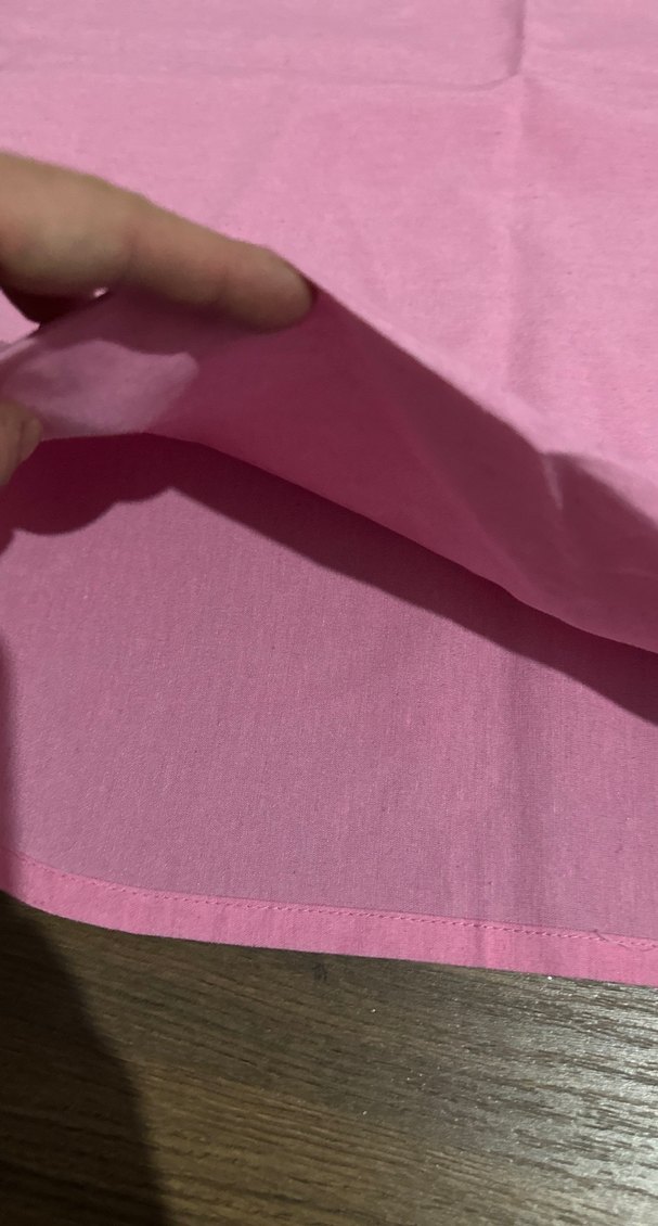 Pembe tekli yastık kılıfı - Görsel 2