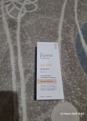 Nivea the purest solution gunes kremi