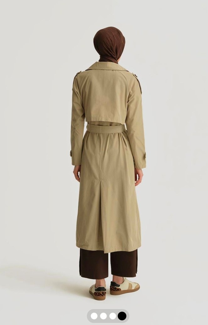 Armine Trençkot Küf Yeşili *yeni* - Görsel 2