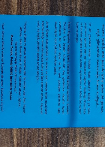 Yıldızın Altında - John Green - Görsel 3