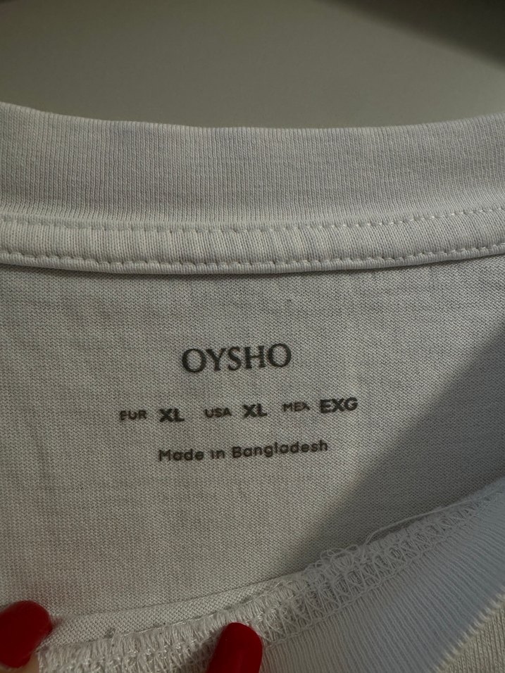 OYSHO Beyaz Tişört - Görsel 2