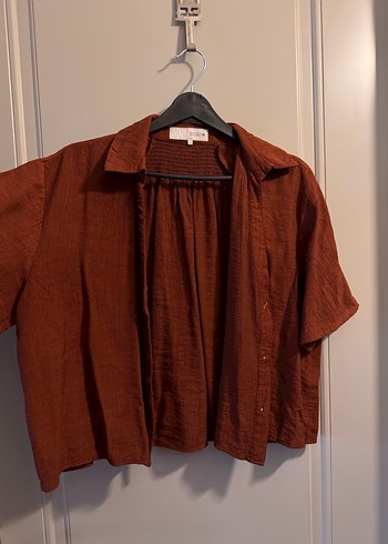 Zara kiremit rengi takım - Görsel 5