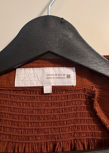 Zara kiremit rengi takım - Görsel 6