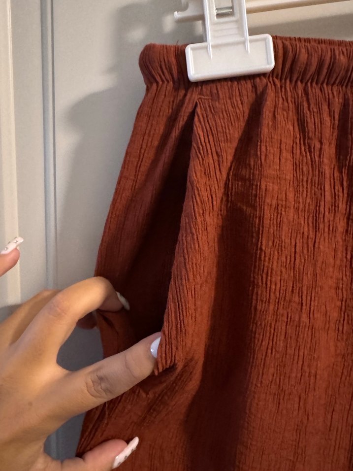 Zara kiremit rengi takım - Görsel 2