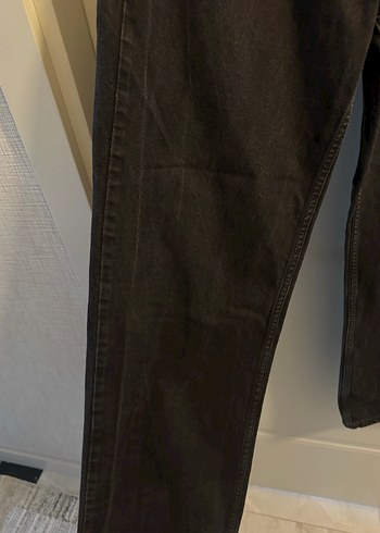 Hm Kadın Siyah Bol Kesim Kot Pantolon - Görsel 4