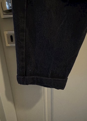 Pull and bear Siyah kadın pantalon - Görsel 2