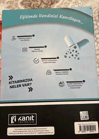 Beden Renk Kanıt Yayınları TYT Matematik ve Türkçe Kitapları