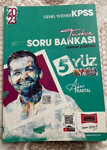 KPSS Genel Yetenek Türkçe Soru Bankası 2023