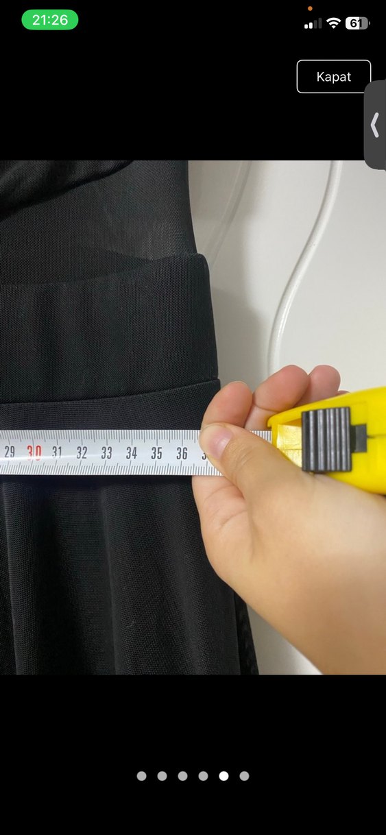 Siyah Uzun V Yaka Kolsuz Kadın Elbise - Görsel 5