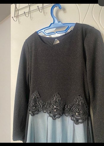 Tesettür simli abiye - Görsel 2