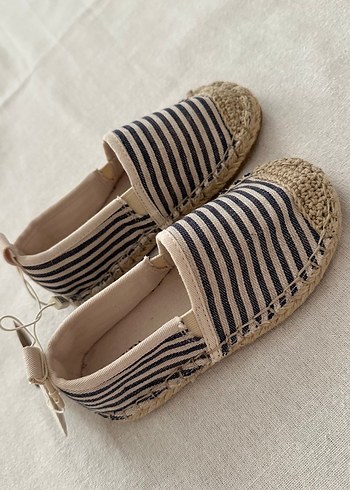 Zara çocuk Çizgili Espadril - Görsel 3