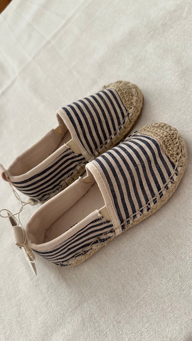 Zara çocuk Çizgili Espadril - Görsel 3