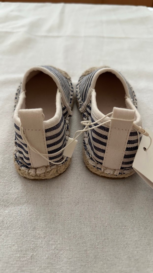 Zara çocuk Çizgili Espadril - Görsel 4