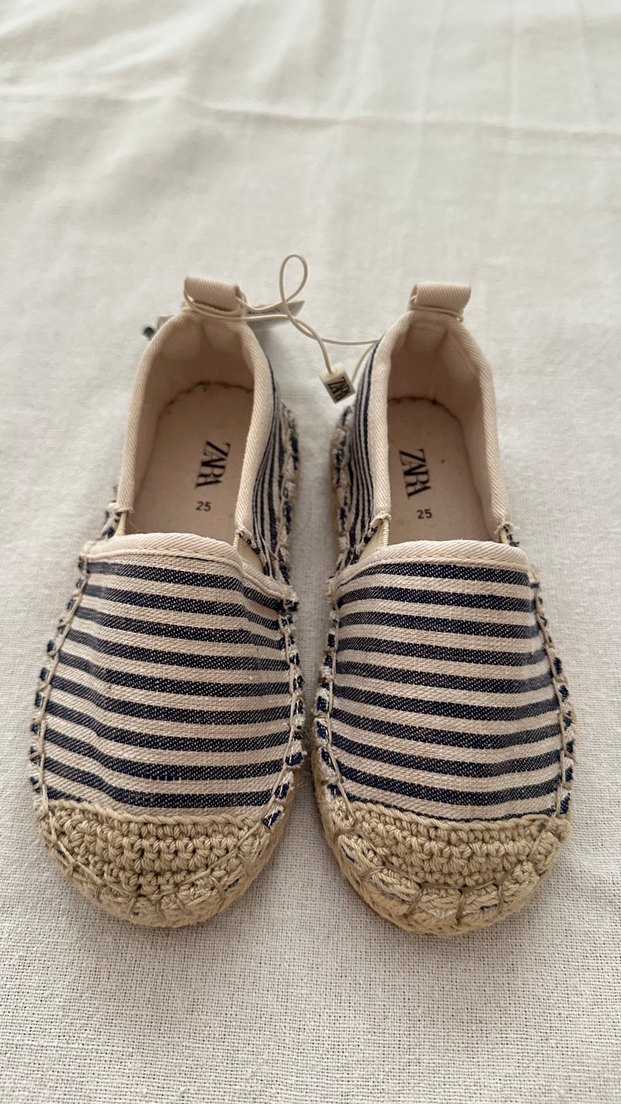 Zara çocuk Çizgili Espadril - Görsel 2