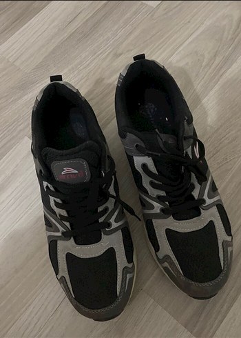 Gri Bağcıklı Erkek Spor Ayakkabı 44 numara